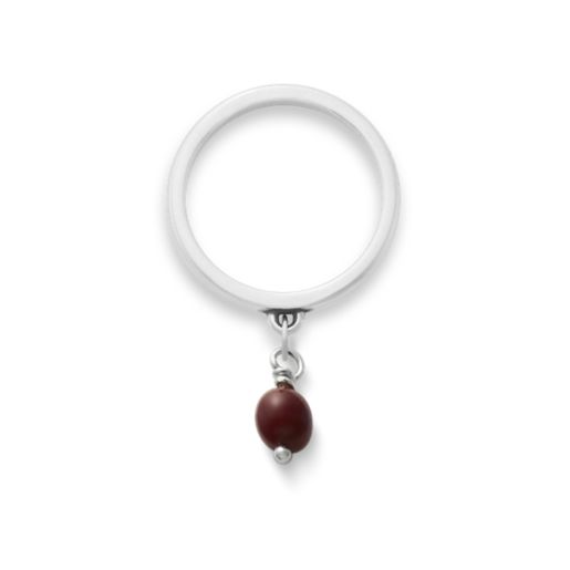 Glass Enhancer Bead Dangle Ring