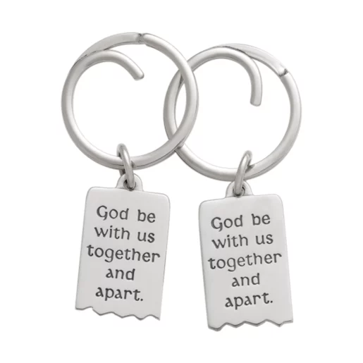 Mizpah Key Chain Set