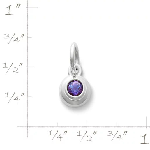 Avery Remembrance Birthstone Charm