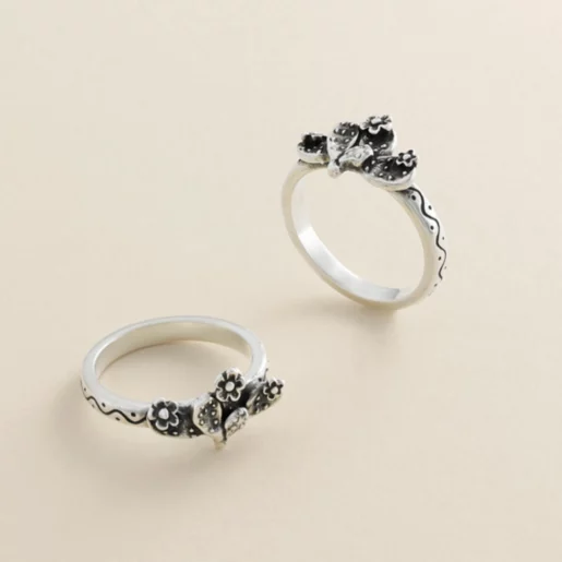 Prickly Pear Cactus Ring