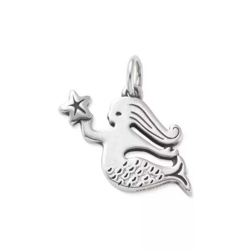 Swimming Mermaid Charm