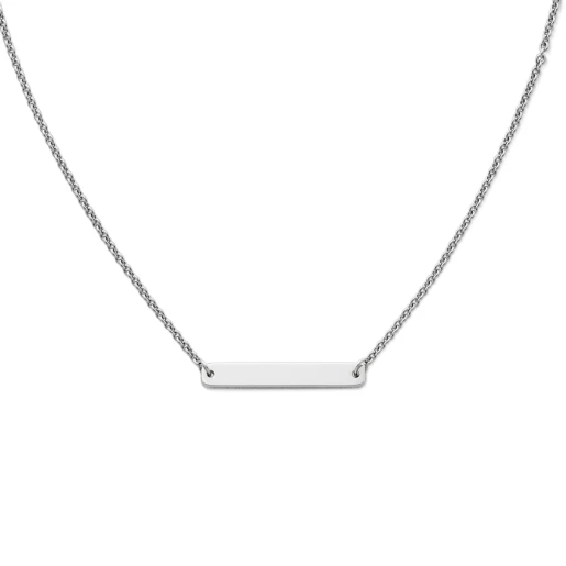 Petite Engravable Horizon Necklace