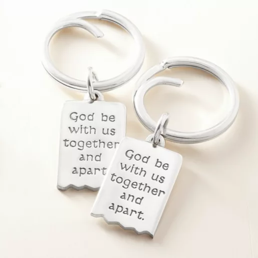 Mizpah Key Chain Set