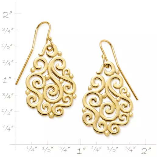 Open Sorrento Dangle Earrings