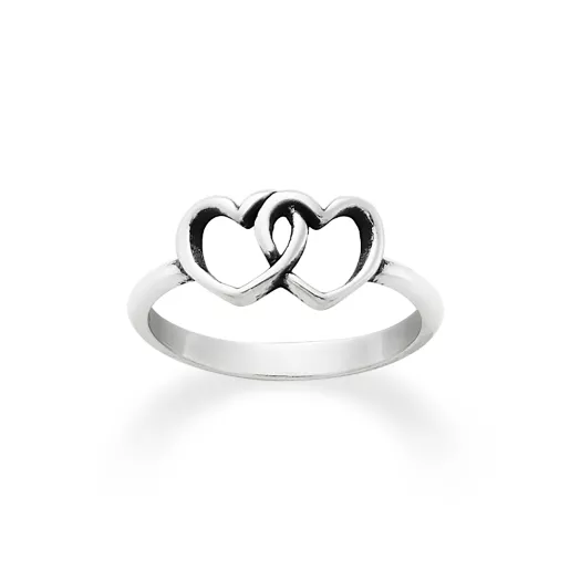 Two Hearts Together Ring