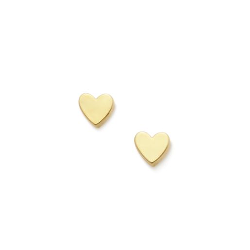 Tiny Heart Studs