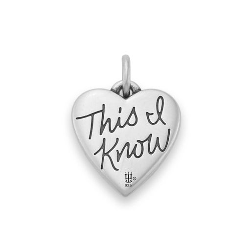 Jesus Loves Me Charm