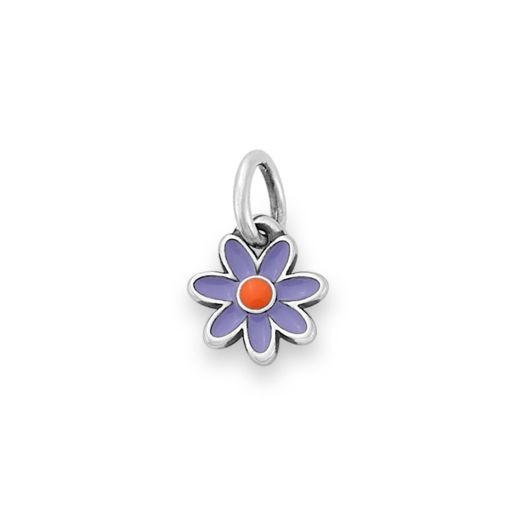 Enamel Mini Flower Charm