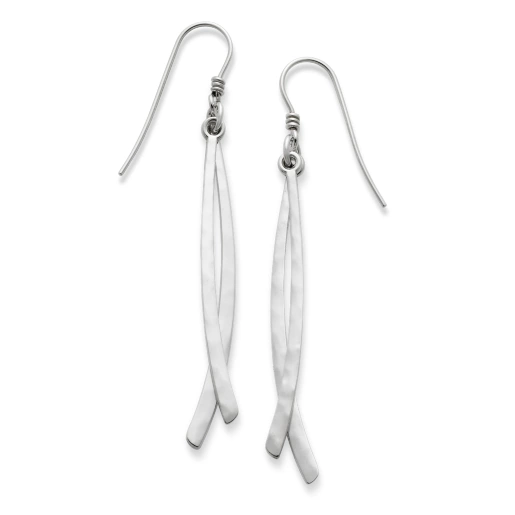 Dangle Crescent Earrings