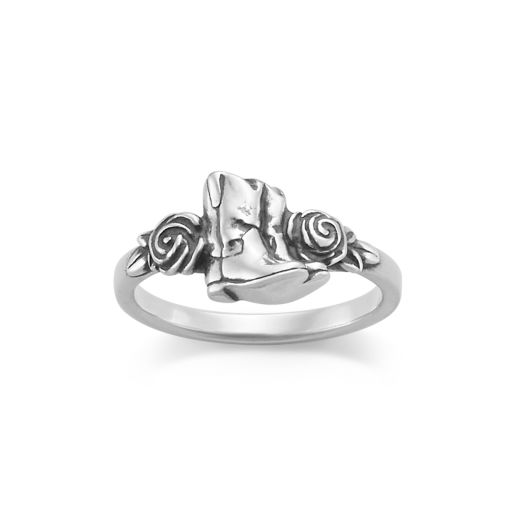 Boots and Blooms Ring
