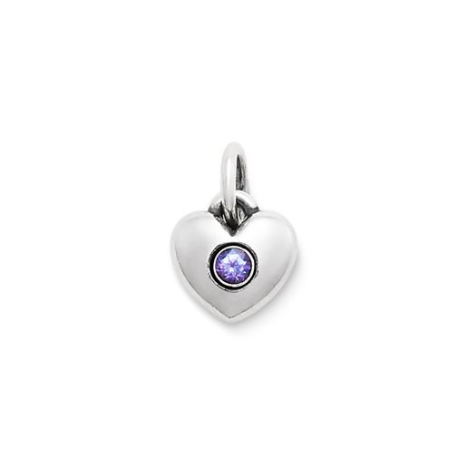 Keepsake Heart Birthstone Charm