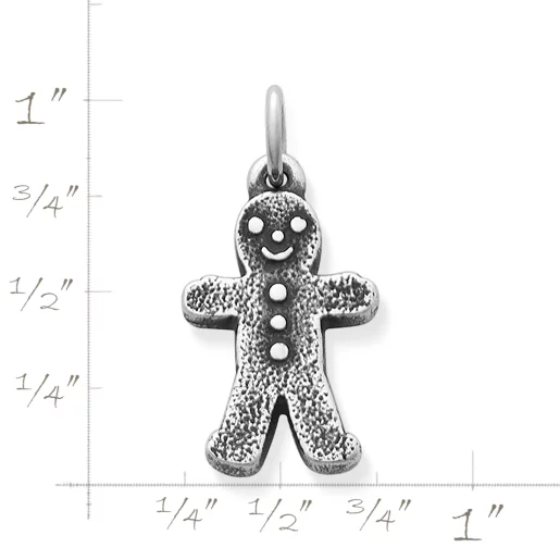 Gingerbread Boy Charm