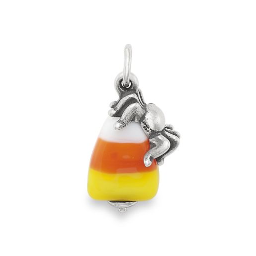 Sweet and Spooky Halloween Art Glass Charm