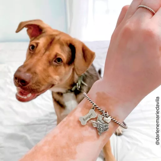 Engravable Dog Bone Charm