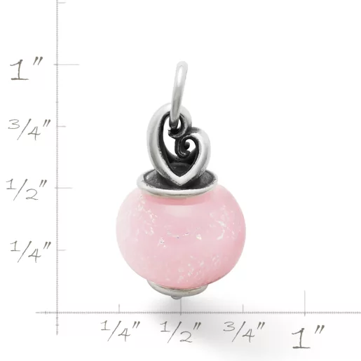 Mother's Love Art Glass Charm