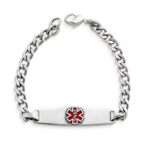 Enameled Medical Alert Bracelet