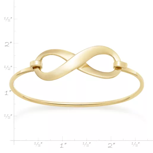 Bold Infinity Hook-On Bracelet