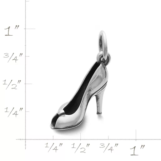 Open Toe High Heel Charm