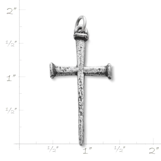 Nail Cross Pendant
