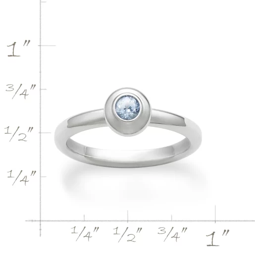 Avery Remembrance Birthstone Ring