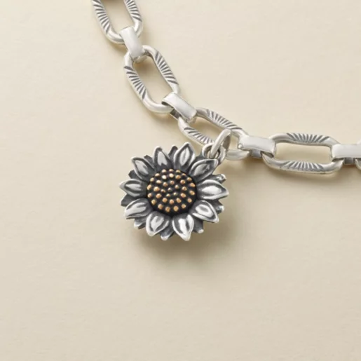 Ornate Links Charm Bracelet