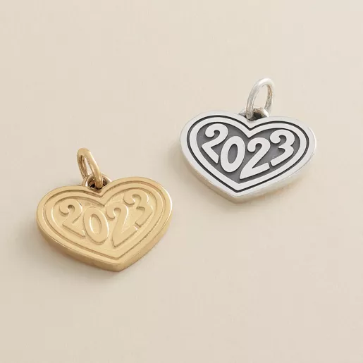 Heart Year Charm