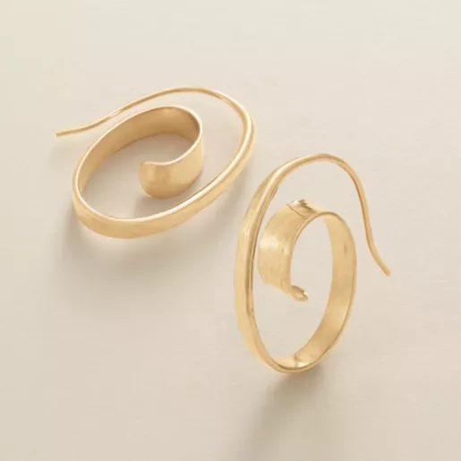 Floating Spiral Hoops