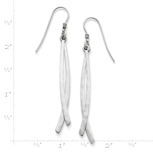 Dangle Crescent Earrings
