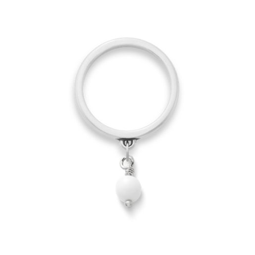 Glass Enhancer Bead Dangle Ring