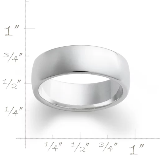 Wide Athena Wedding Ring