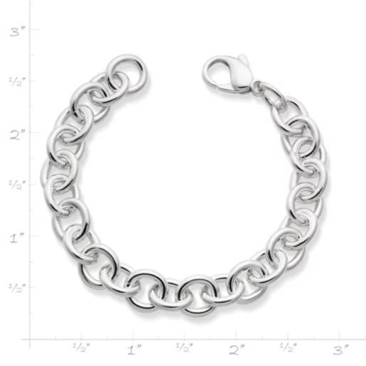 Classic Cable Charm Bracelet