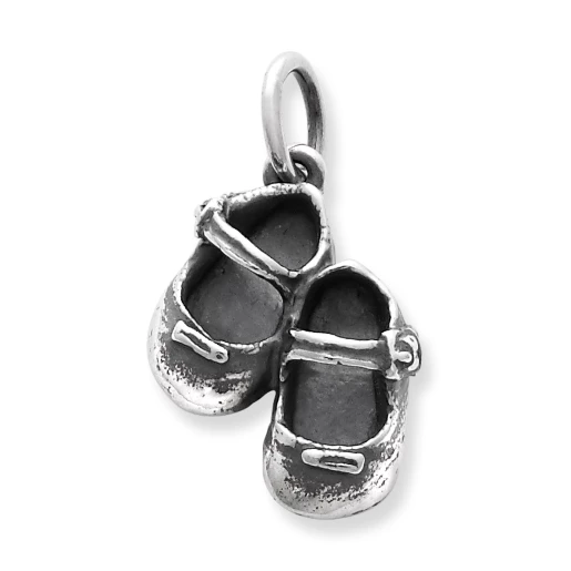 Lil' Girl Baby Shoes Charm