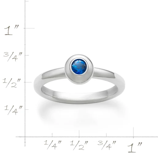 Avery Remembrance Birthstone Ring