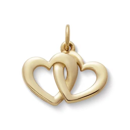 Linked Hearts Charm