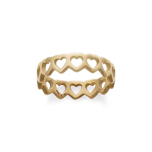 Tiny Hearts Ring