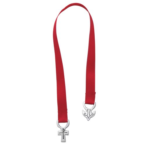 Dove and Cross Ribbon Bookmark