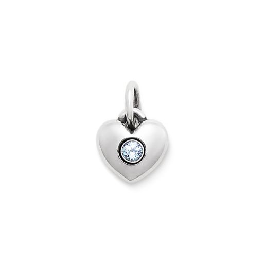 Keepsake Heart Birthstone Charm