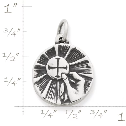 First Communion Medal Charm
