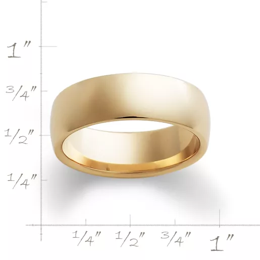 Wide Athena Wedding Ring
