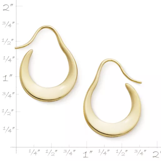 Classic Crescent Hoops