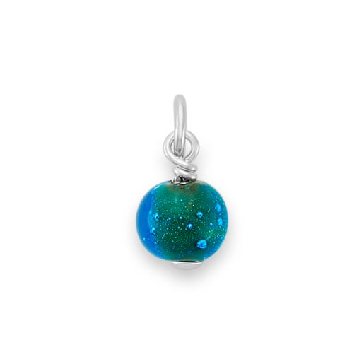 Mini Art Glass Bead Charm