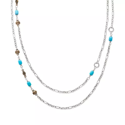 Marjan Necklace with Turquoise