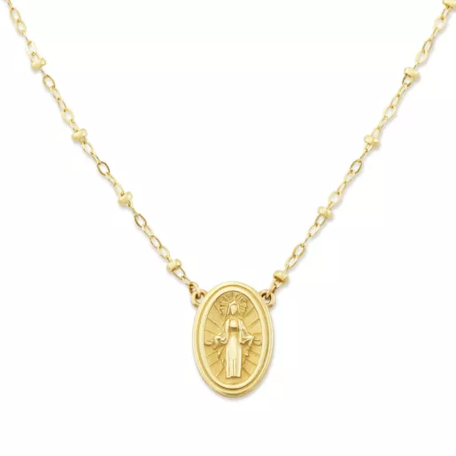 Virgin Mary Necklace
