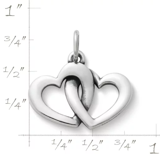 Linked Hearts Charm