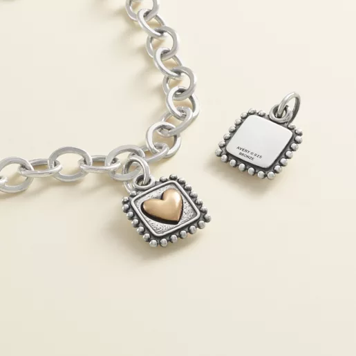 Radiant Heart Charm