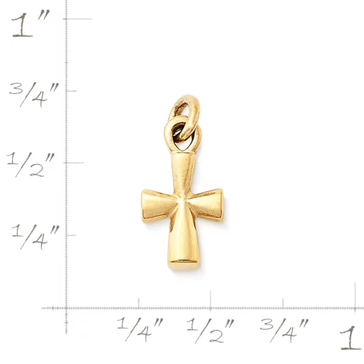 Small St. Teresa Cross Charm
