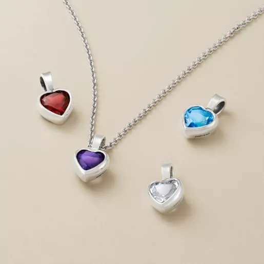 Heart Gemstone Pendant