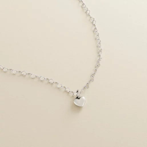 Gold Layered Necklaces with Faith and Heart Charms