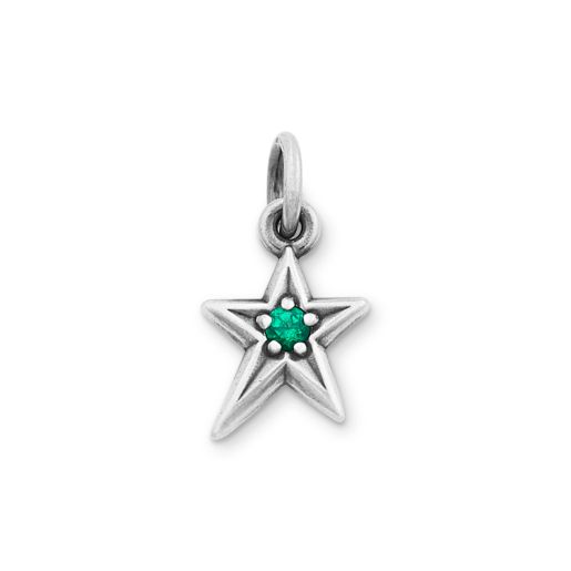 Shining Star Birthstone Charm
