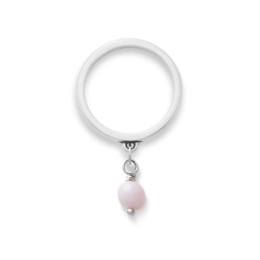 Glass Enhancer Bead Dangle Ring